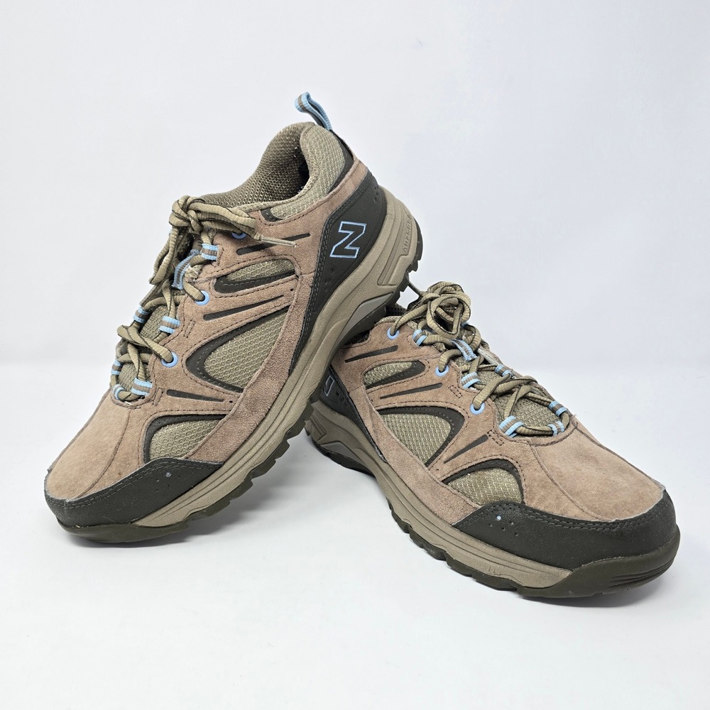 New Balance 759 Trail Running Country Hiking Womens 9.5 D Brown Blue Suede Mesh - Picture 8 of 15